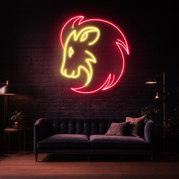 Leo Neon Sign, Zodiac Horoscope Wall Decor, Astrology Neon Lights, Leo  Spiritual Gift, Home, Kids And Office Decor, Leo Wall Art, Gift Idea