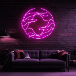Pisces Neon Sign, Zodiac Horoscope LED Wall Decor, Pisces Light for Bedroom, Zodiac Horoscope Neon Sign, Beautiful Gift for Astrology Lovers