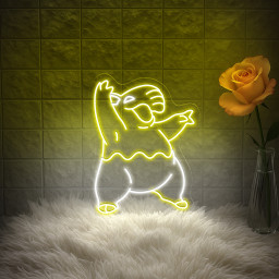 Drowzee Pokemon Neon Sign