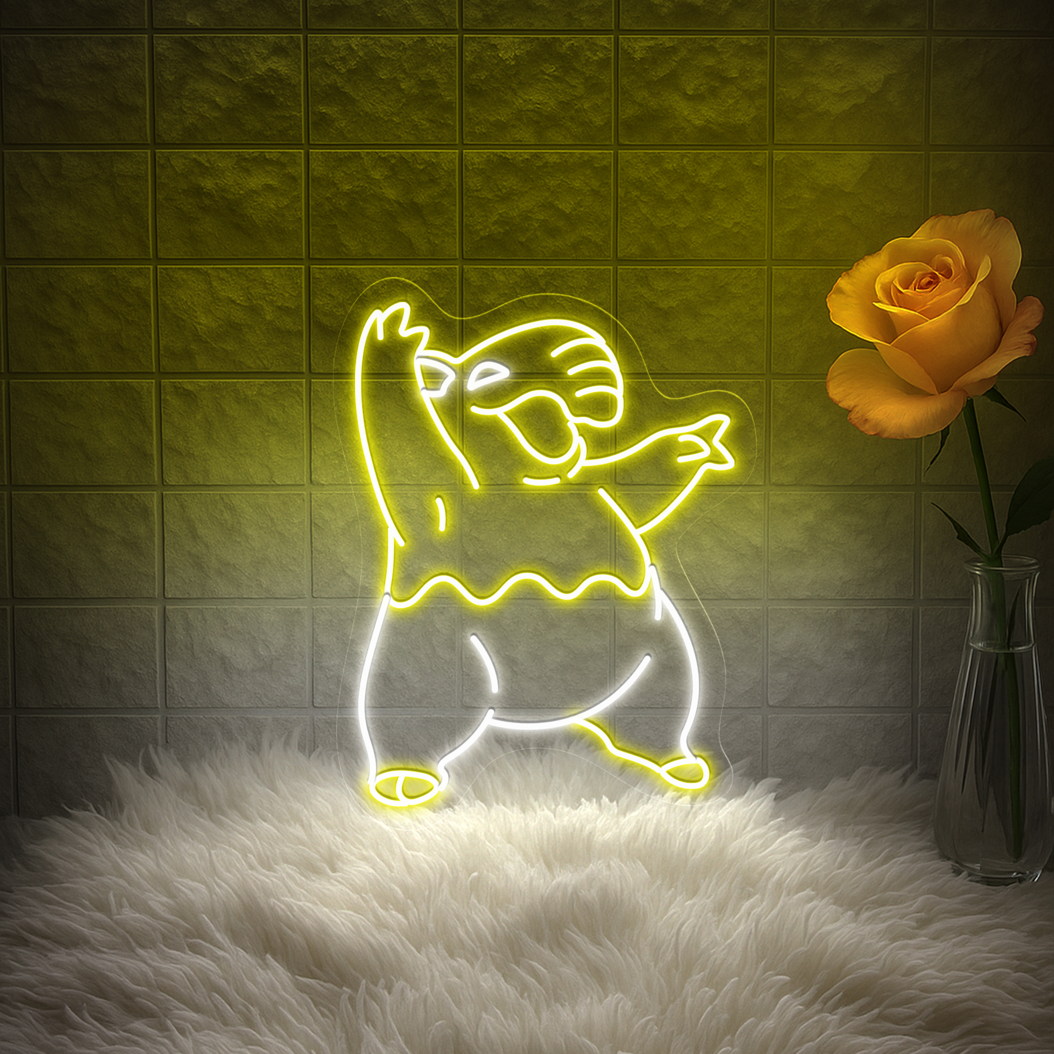 Drowzee Pokemon Neon Sign