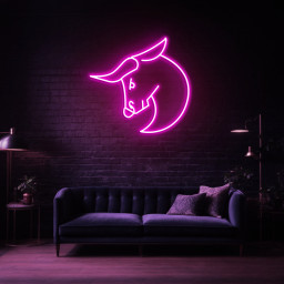 Capricorn Neon Sign, Zodiac Horoscope Wall Decor, Spiritual Capricorn Signs for Home Kids Room Decor, Zodiac Neon Lights, Capricorn Wall Art
