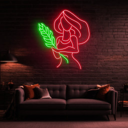 Virgo Neon Sign, Zodiac Astrology LED Light, Room Decor, Party Gift, Virgo Wall Art, Business and Zodiac Decor, Personalized Virgo LED Sign