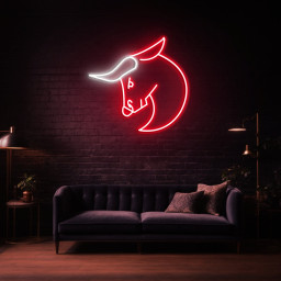 Capricorn Neon Sign, Zodiac Horoscope Wall Decor, Spiritual Capricorn Signs for Home Kids Room Decor, Zodiac Neon Lights, Capricorn Wall Art