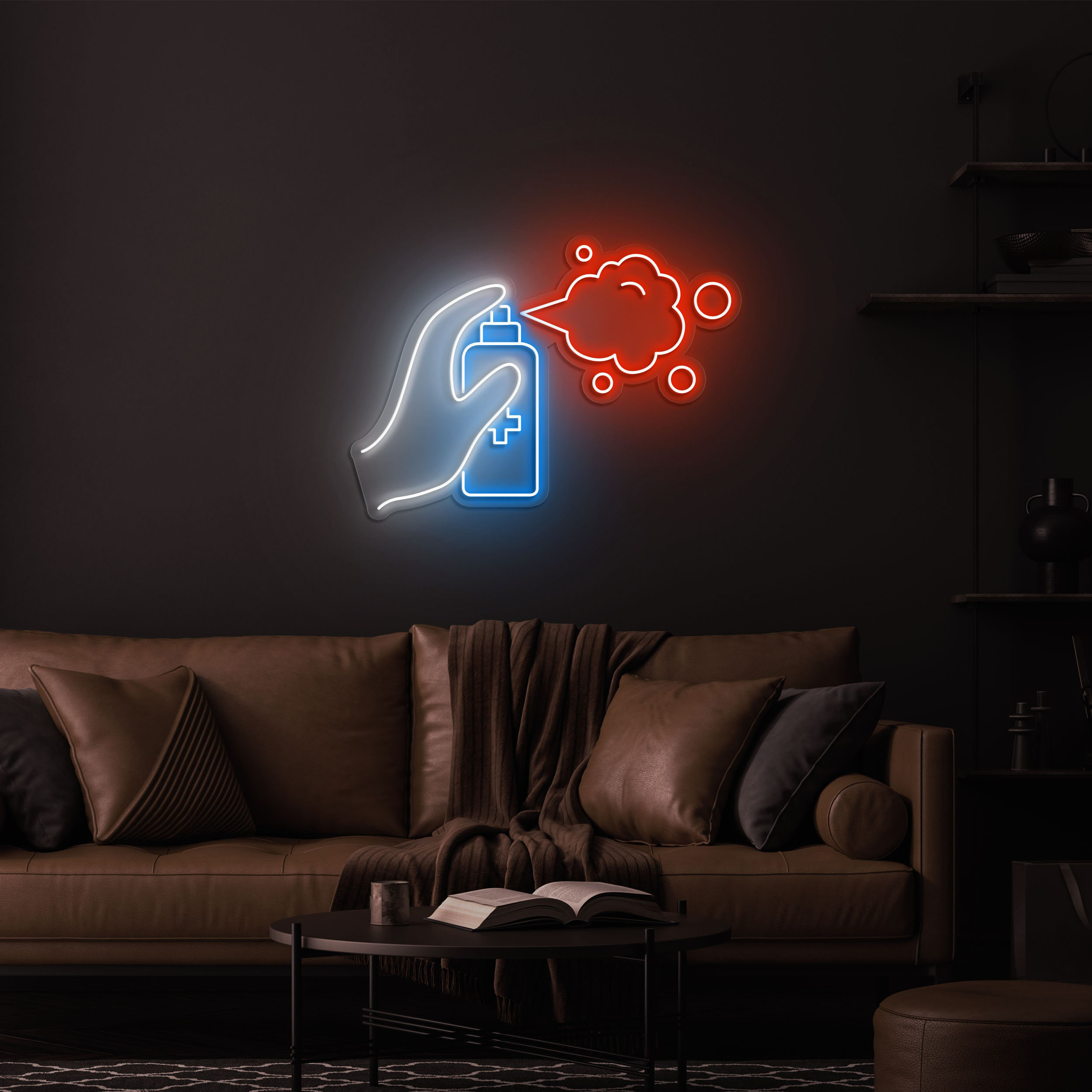 Spray Can Neon Sign, Spray Can LED Light, Street Art Decor for Artists and Creatives, Neon Light for Studios, Art Spaces, Street Decor Sign