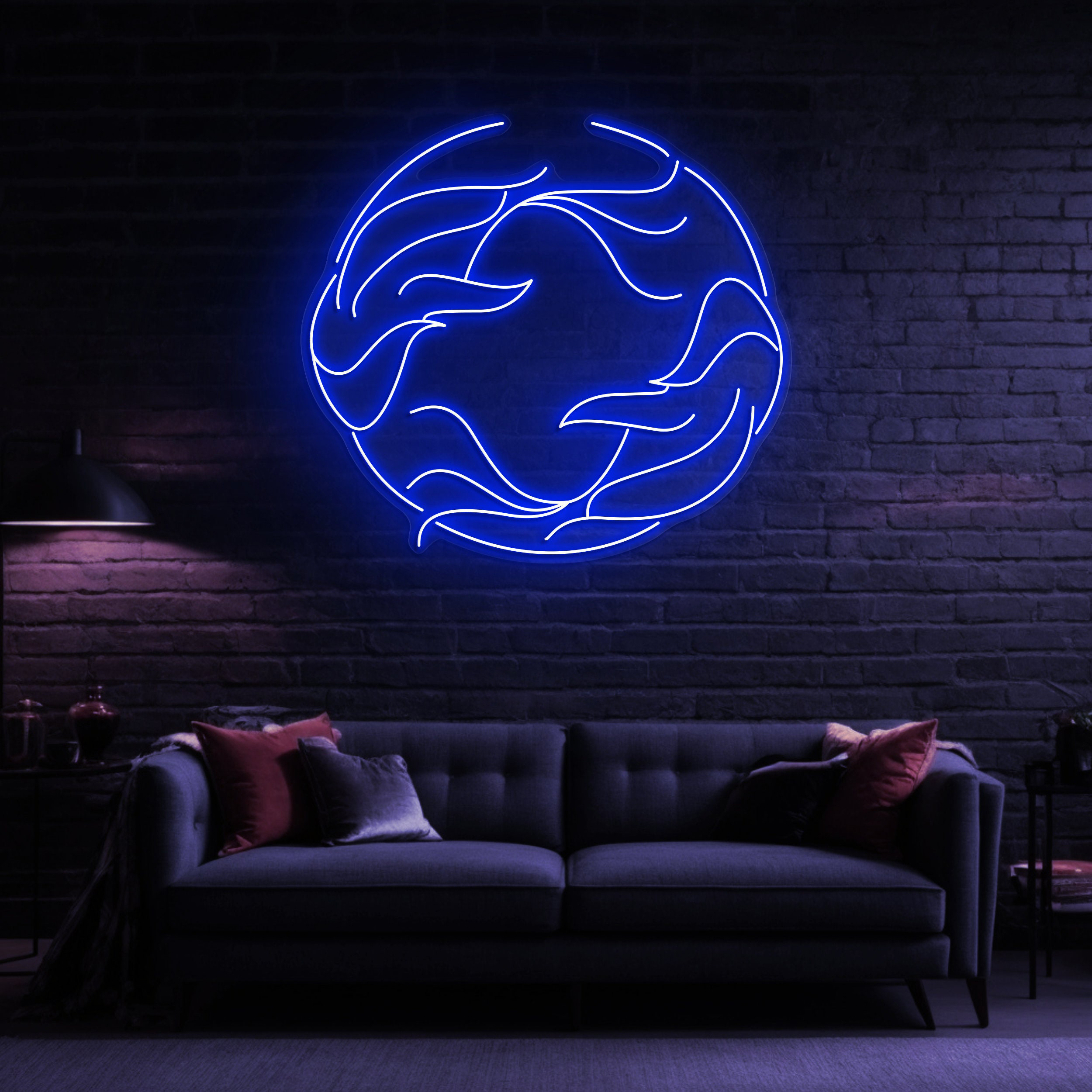 Pisces Neon Sign, Zodiac Horoscope LED Wall Decor, Pisces Light for Bedroom, Zodiac Horoscope Neon Sign, Beautiful Gift for Astrology Lovers