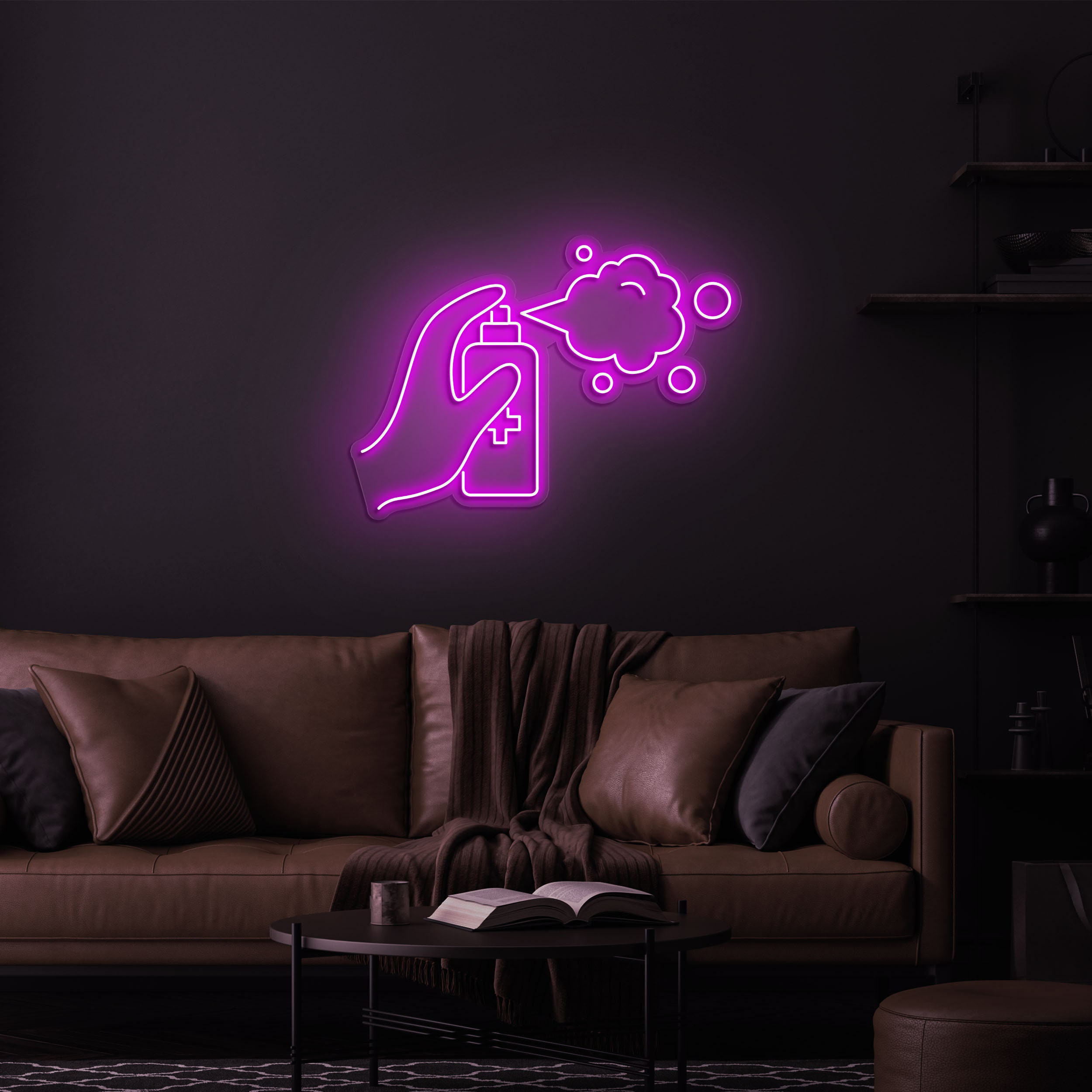 Spray Can Neon Sign, Spray Can LED Light, Street Art Decor for Artists and Creatives, Neon Light for Studios, Art Spaces, Street Decor Sign