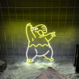 Drowzee Pokemon Neon Sign