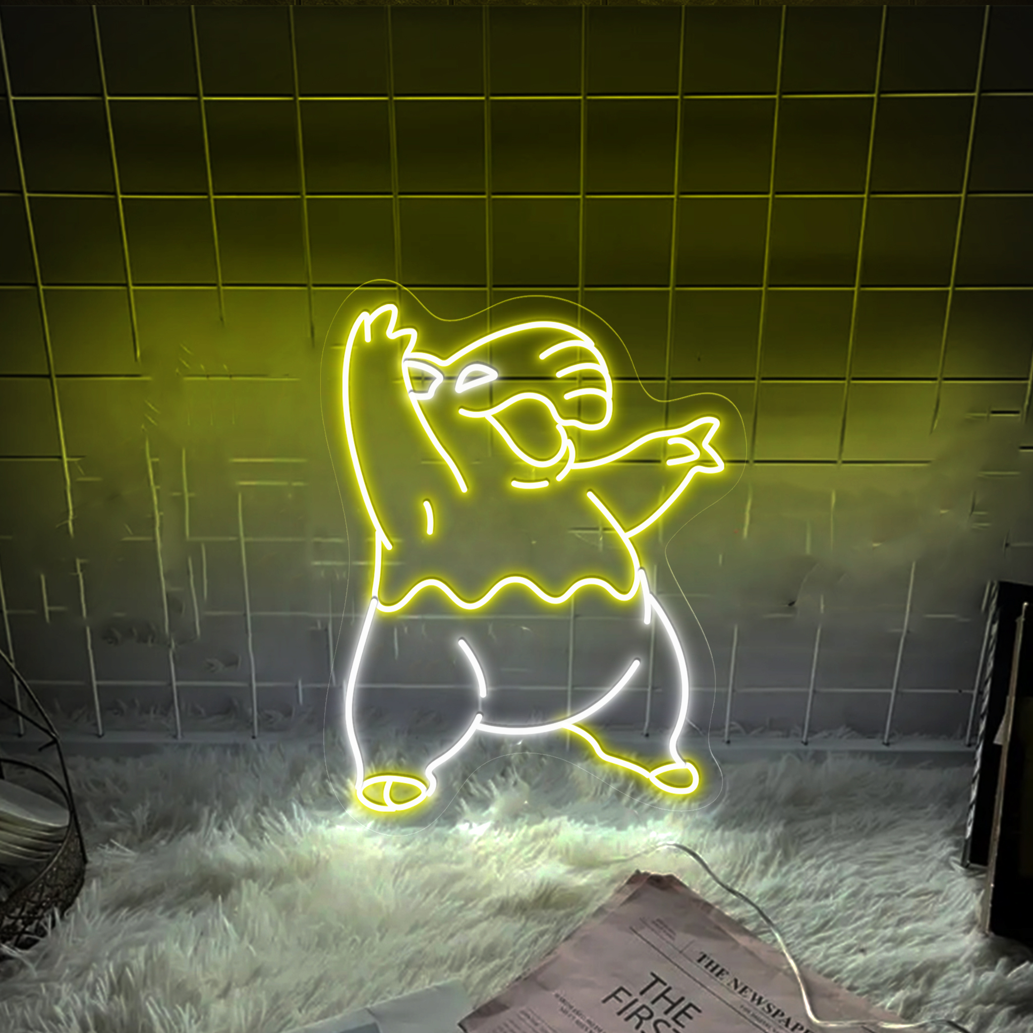 Drowzee Pokemon Neon Sign