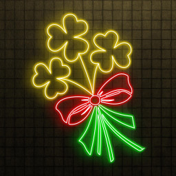 Shamrock Neon Sign, Shamrock LED Light, Clover Leaf Wall Art, Wedding Neon Light, Decor for Home, Party, Garden, Birthday, Gift For Couple