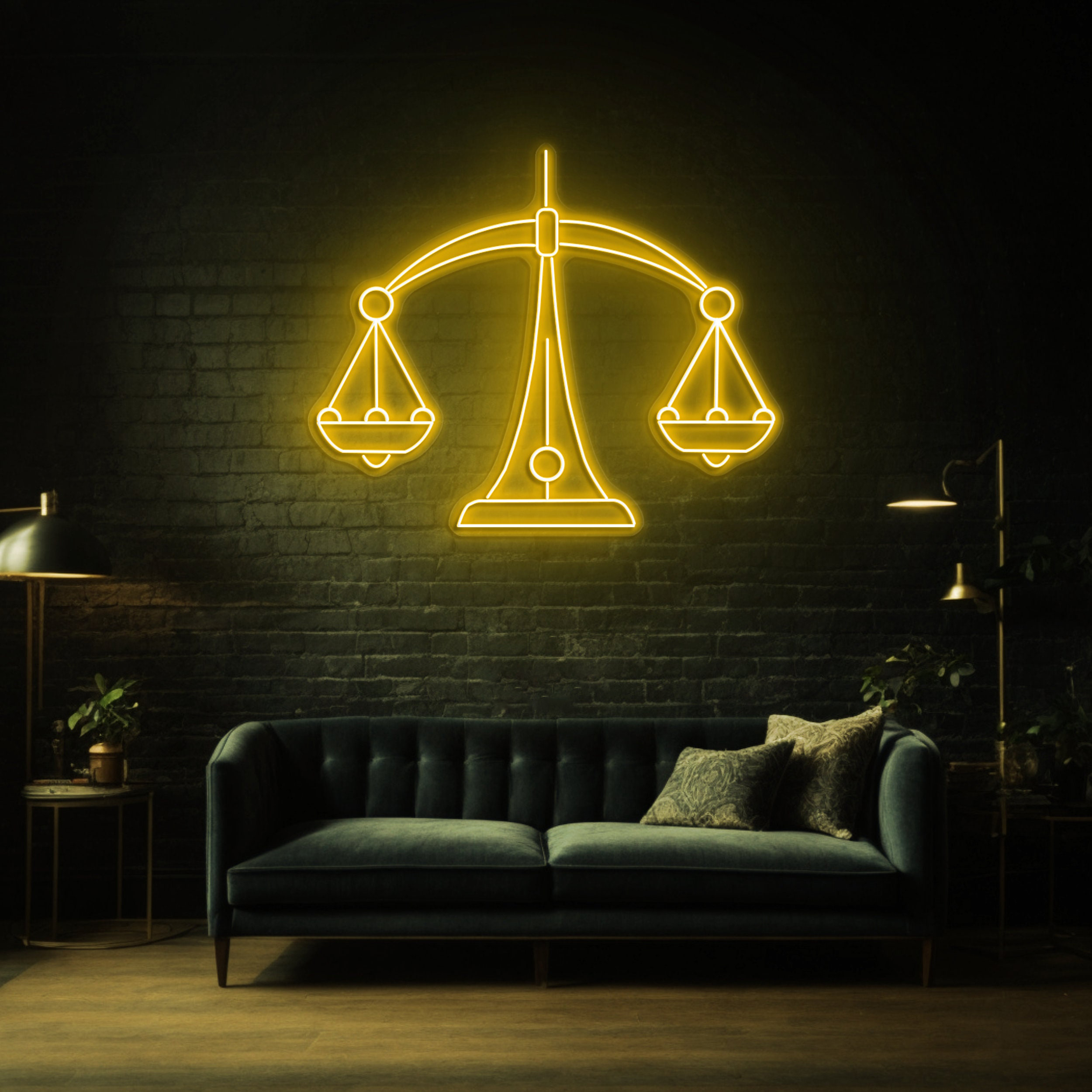 Libra Neon Sign, Zodiac Horoscope Wall and Bedroom Decor, Zodiac Libra Sign, Birthday Gift, Libra Neon Art,Wedding Decor,Astrology Neon Sign