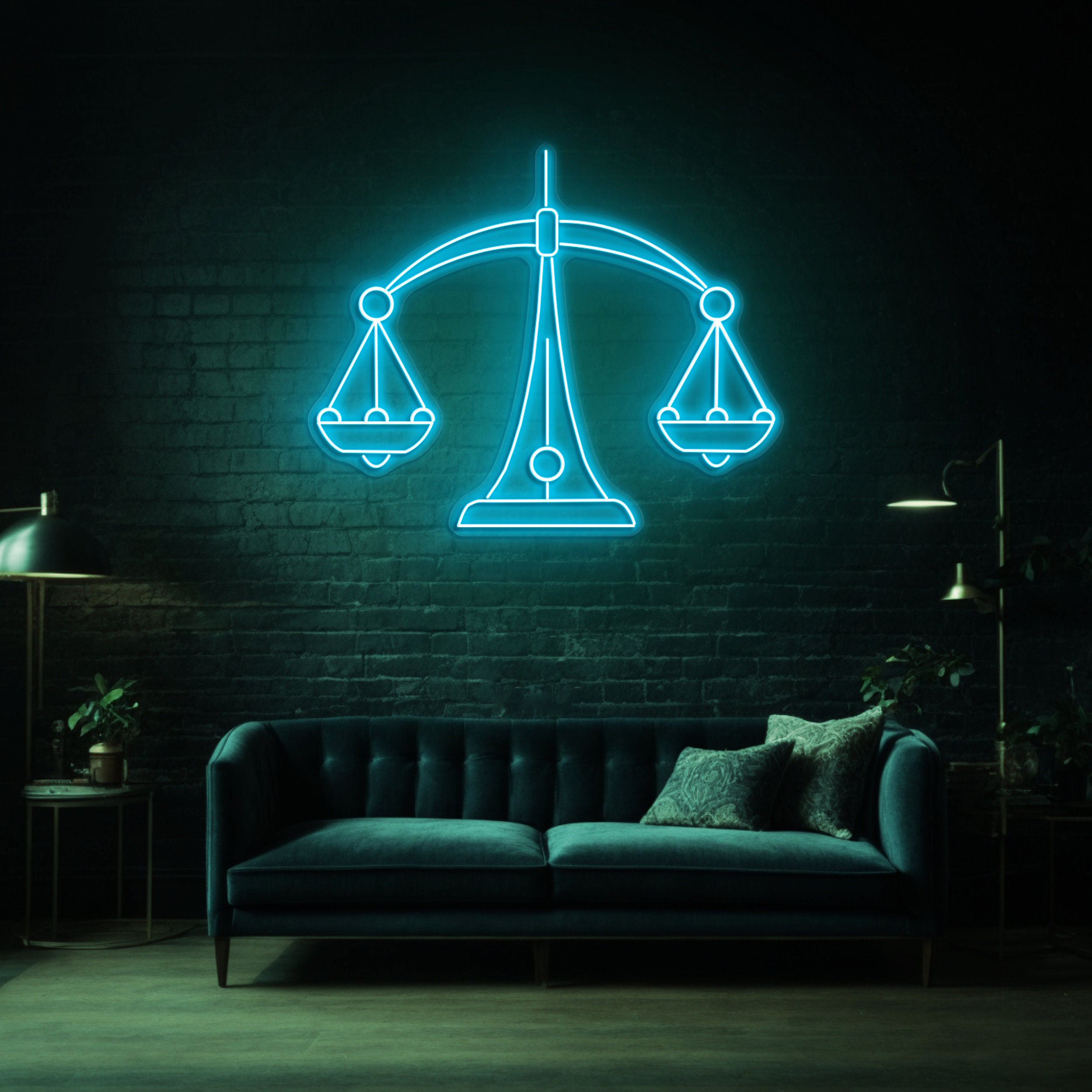Libra Neon Sign, Zodiac Horoscope Wall and Bedroom Decor, Zodiac Libra Sign, Birthday Gift, Libra Neon Art,Wedding Decor,Astrology Neon Sign