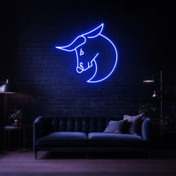 Capricorn Neon Sign, Zodiac Horoscope Wall Decor, Spiritual Capricorn Signs for Home Kids Room Decor, Zodiac Neon Lights, Capricorn Wall Art