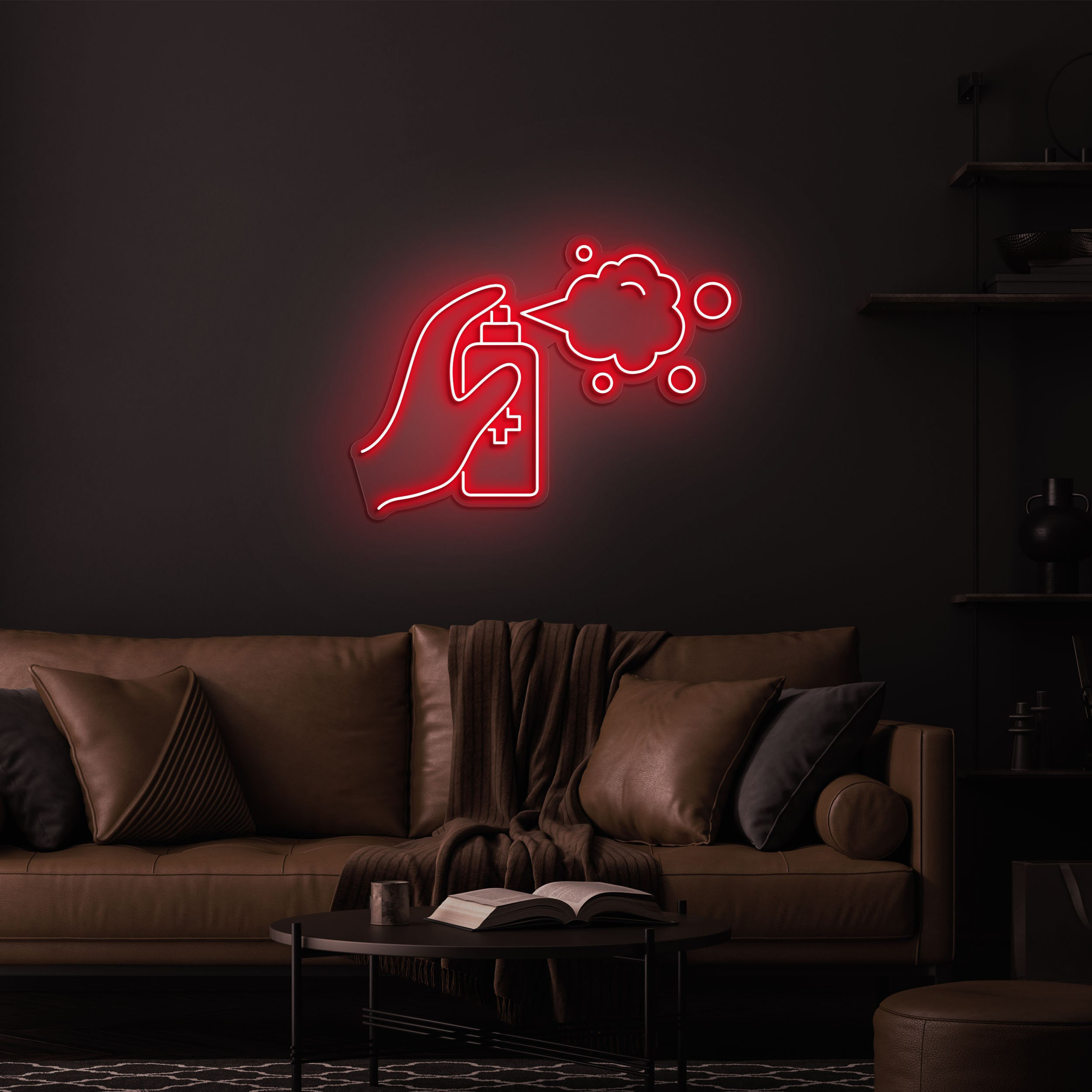 Spray Can Neon Sign, Spray Can LED Light, Street Art Decor for Artists and Creatives, Neon Light for Studios, Art Spaces, Street Decor Sign