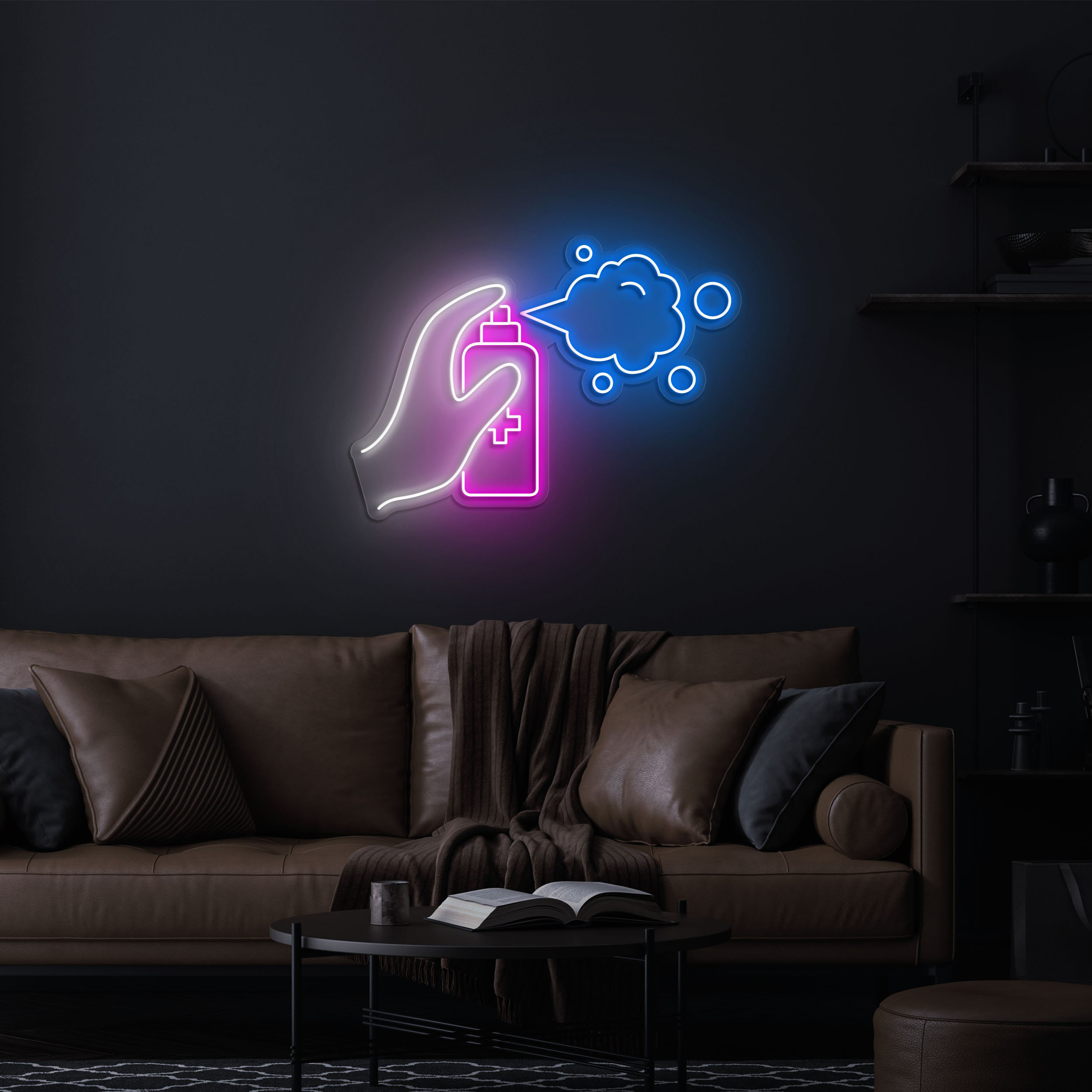Spray Can Neon Sign, Spray Can LED Light, Street Art Decor for Artists and Creatives, Neon Light for Studios, Art Spaces, Street Decor Sign