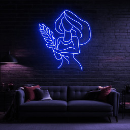 Virgo Neon Sign, Zodiac Astrology LED Light, Room Decor, Party Gift, Virgo Wall Art, Business and Zodiac Decor, Personalized Virgo LED Sign
