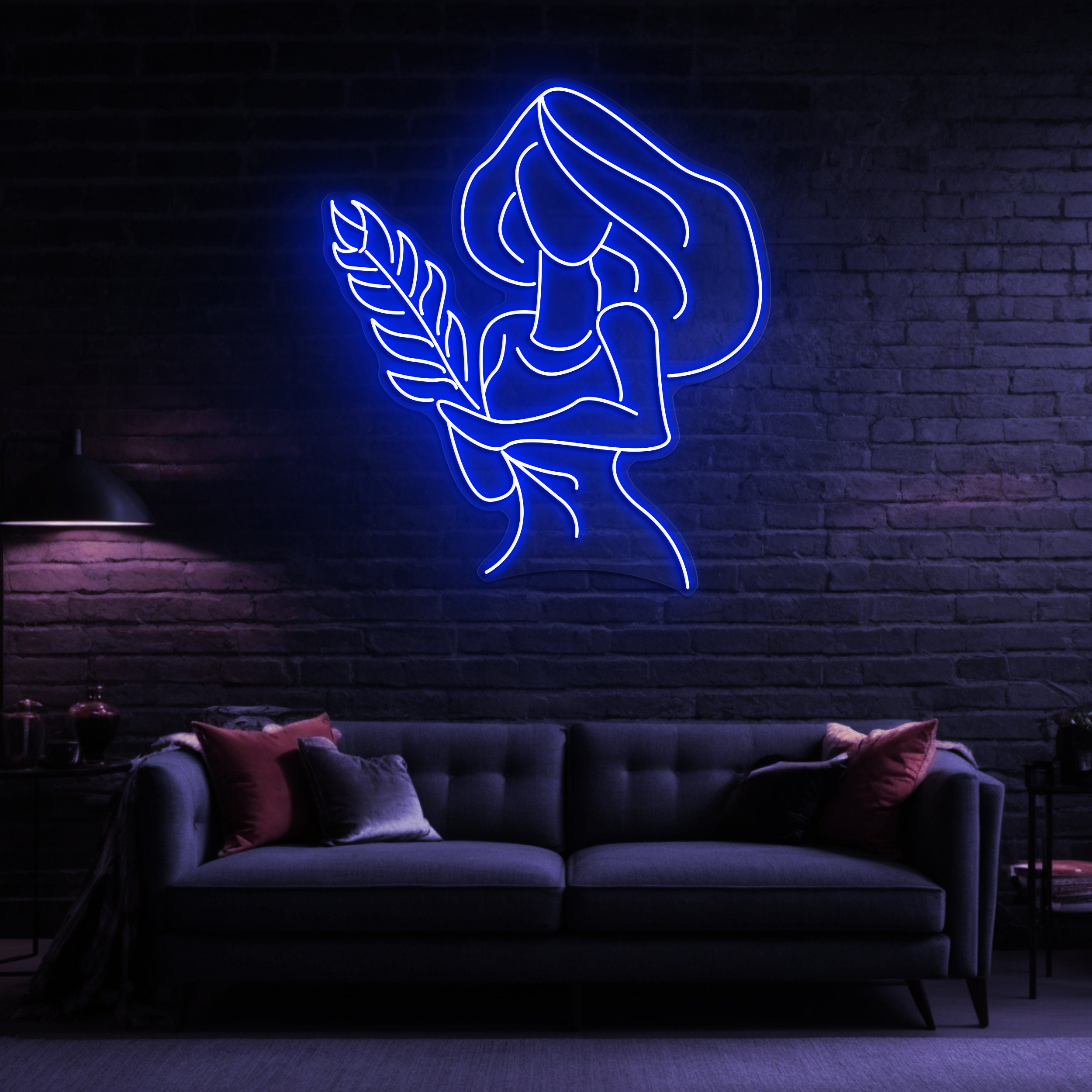 Virgo Neon Sign, Zodiac Astrology LED Light, Room Decor, Party Gift, Virgo Wall Art, Business and Zodiac Decor, Personalized Virgo LED Sign
