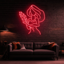 Virgo Neon Sign, Zodiac Astrology LED Light, Room Decor, Party Gift, Virgo Wall Art, Business and Zodiac Decor, Personalized Virgo LED Sign