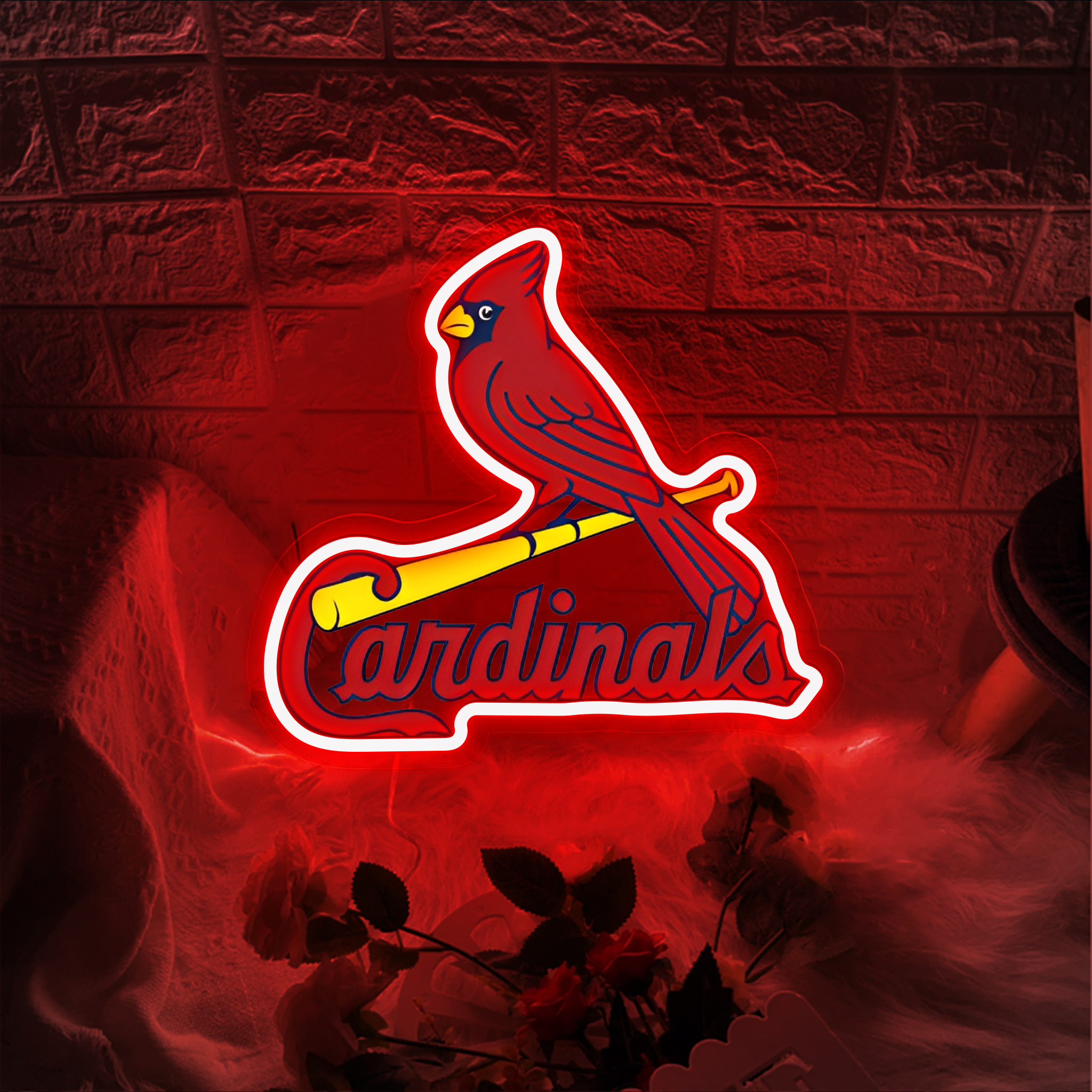 St. Louis Cardinals Baseball UV Sign