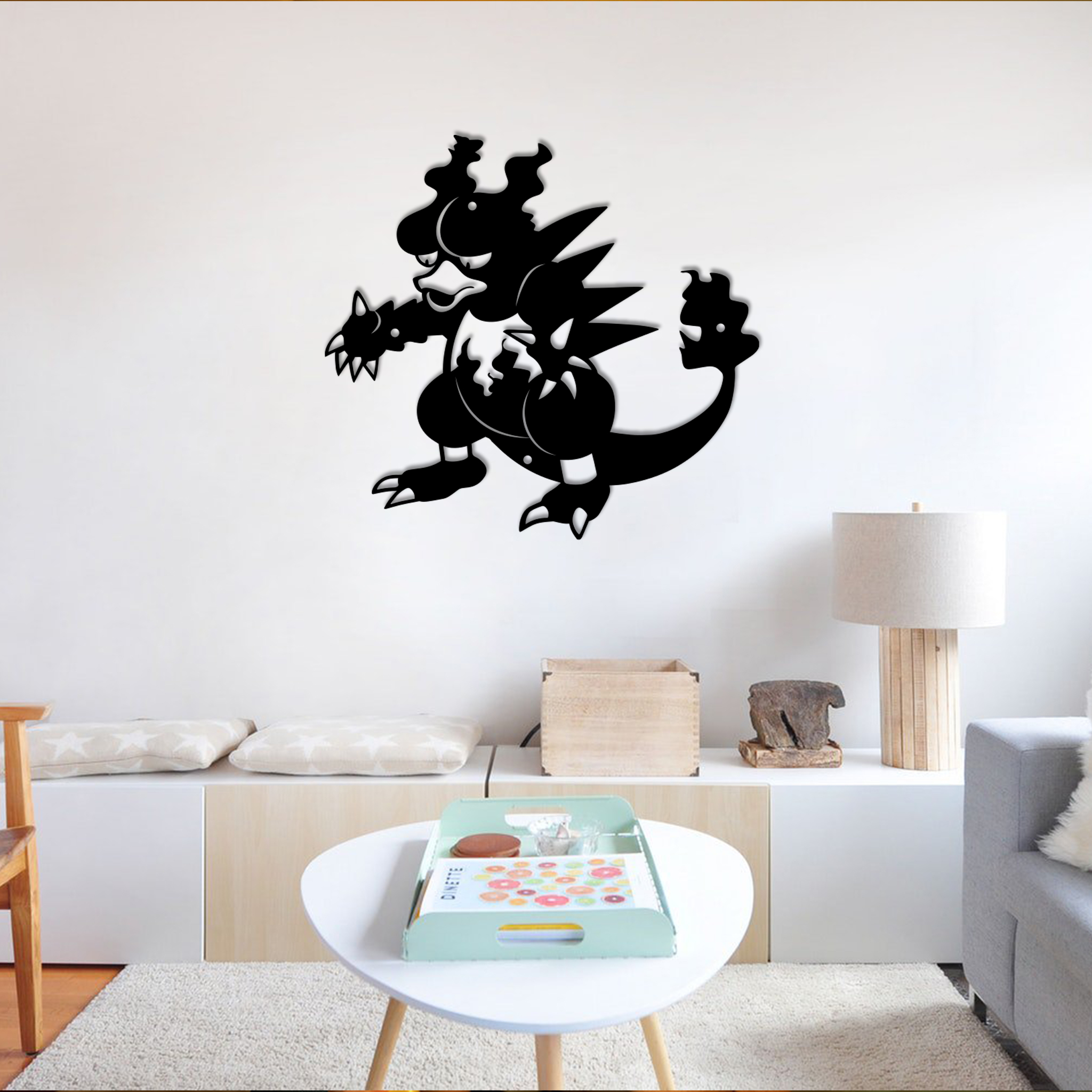 Pokemon Magmar Metal Sign