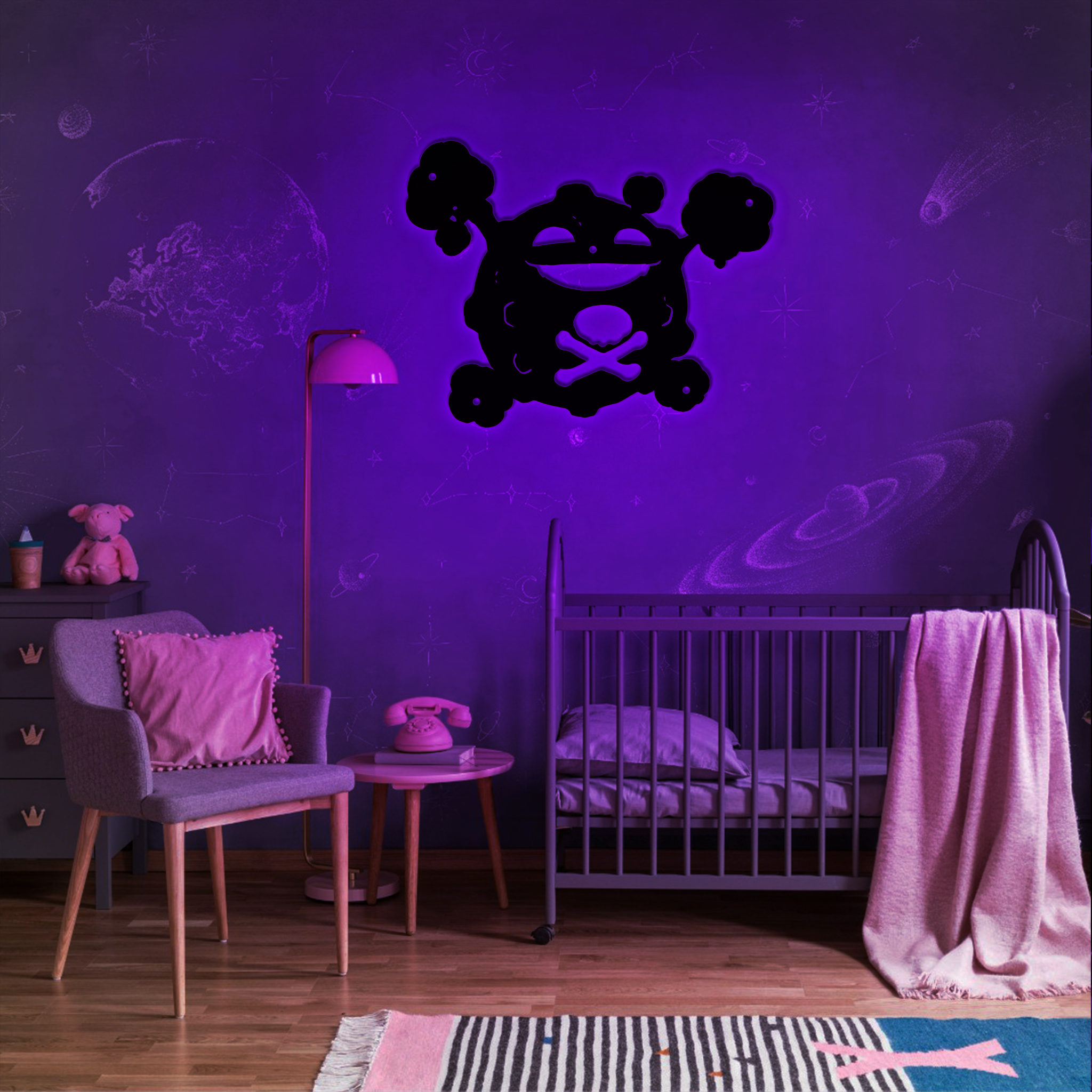 Pokemon Koffing Metal Signs