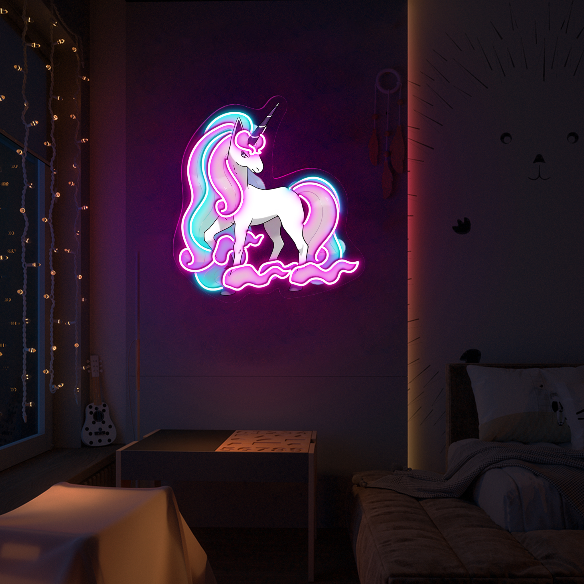 Rapidash Pokemon UV Sign