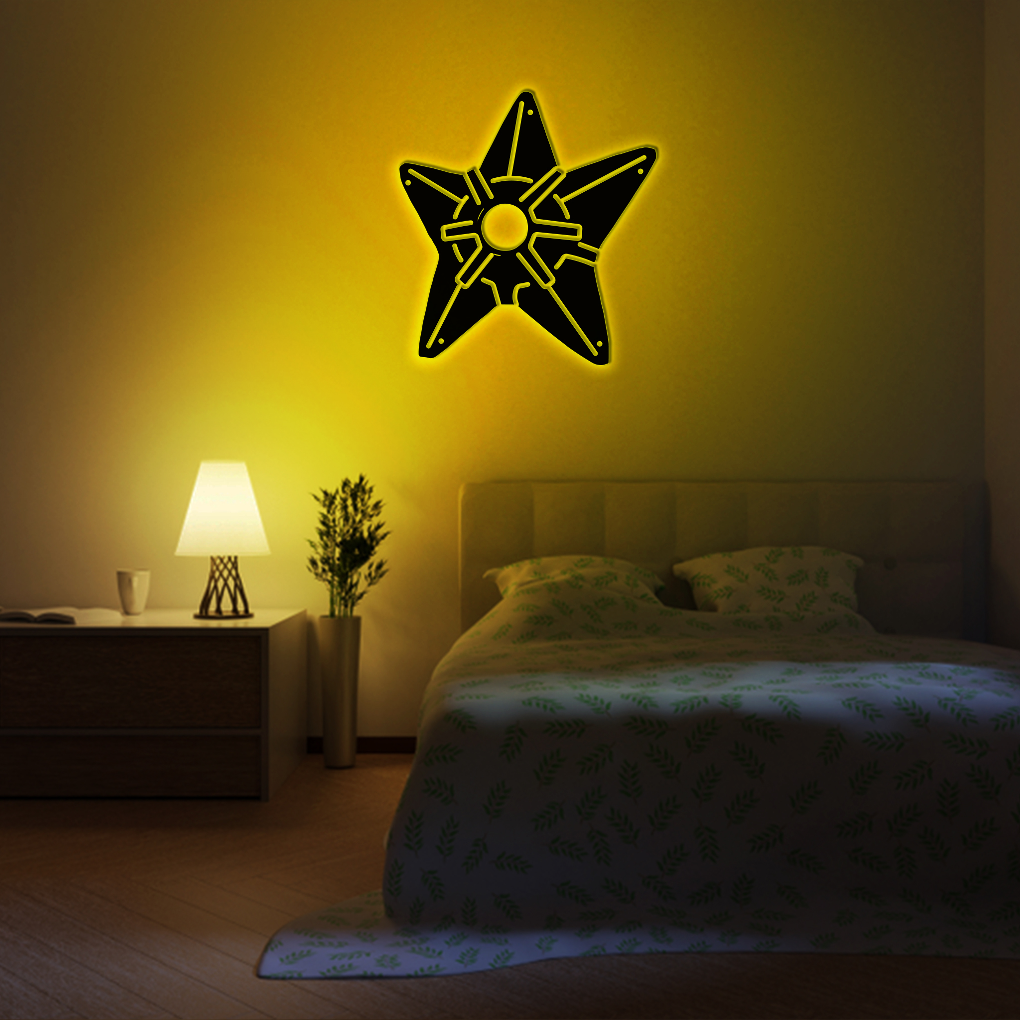 Pokemon Staryu Metal Sign