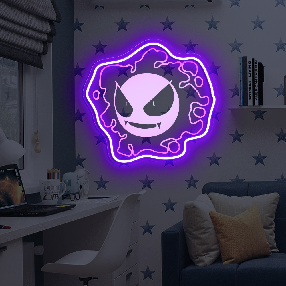 Gastly Pokemon Laser Signs