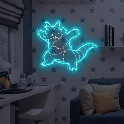 Pokemon Rhydon Laser Sign