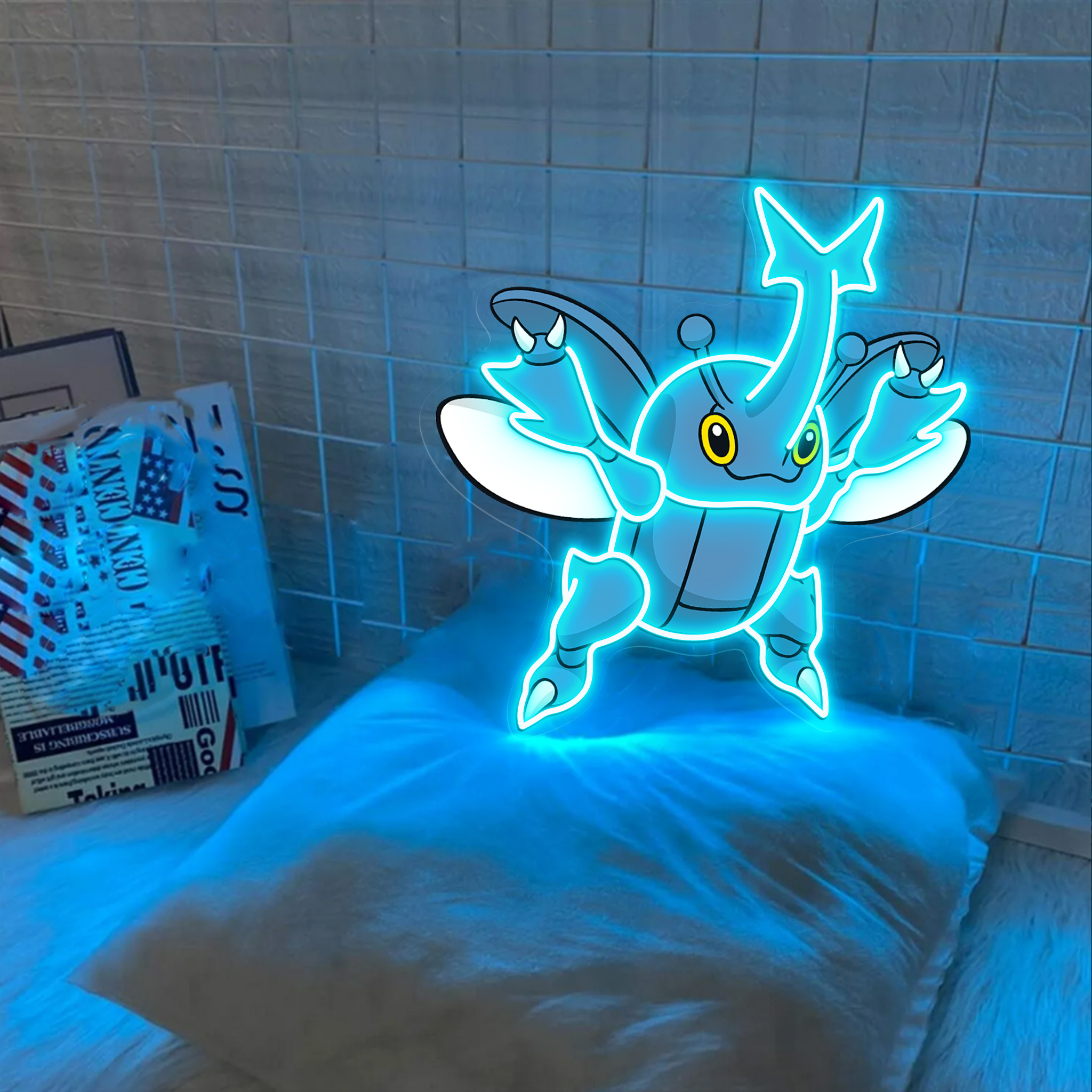 Pokemon Heracross UV Sign