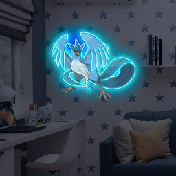 Articuno Pokemon UV Sign
