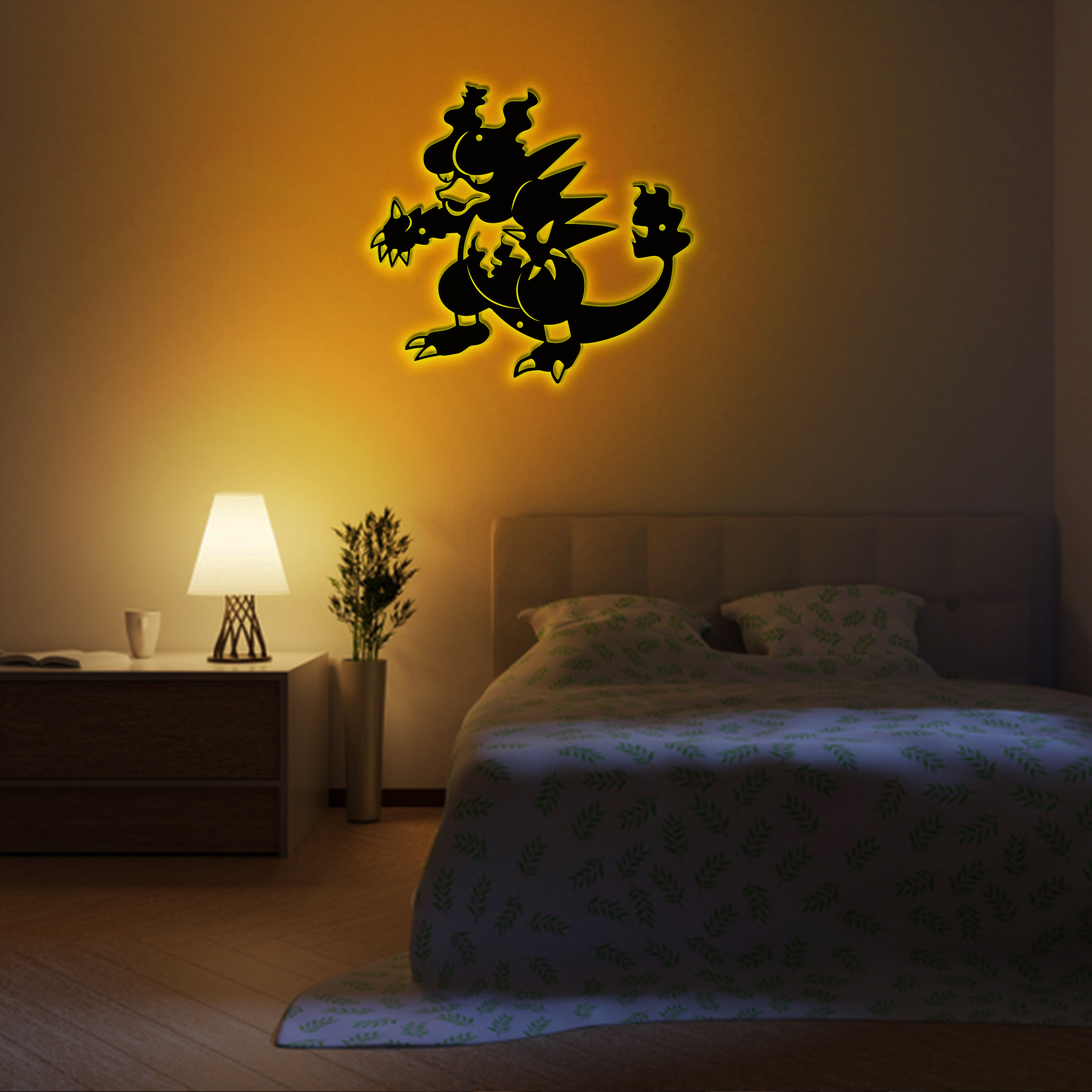 Pokemon Magmar Metal Sign