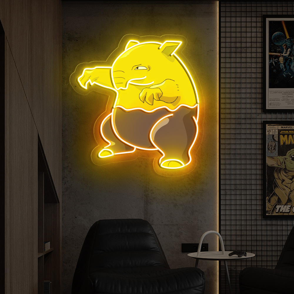 Pokemon Drowzee UV Sign