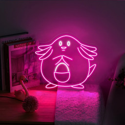 Pokemon Chansey Neon Sign