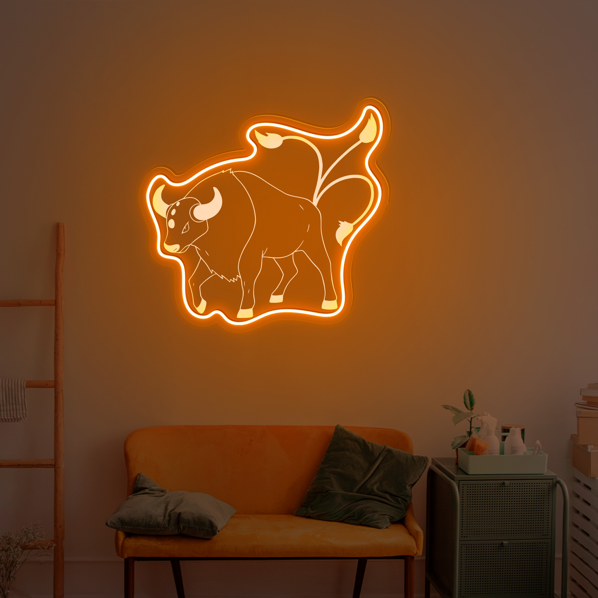 Pokemon Tauros Laser Sign
