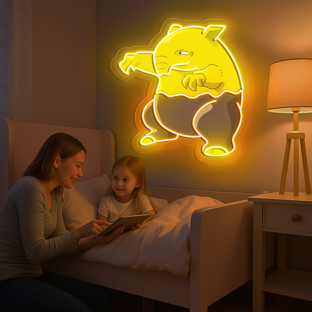 Pokemon Drowzee UV Sign