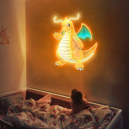 Dragonite Pokemon UV Signs