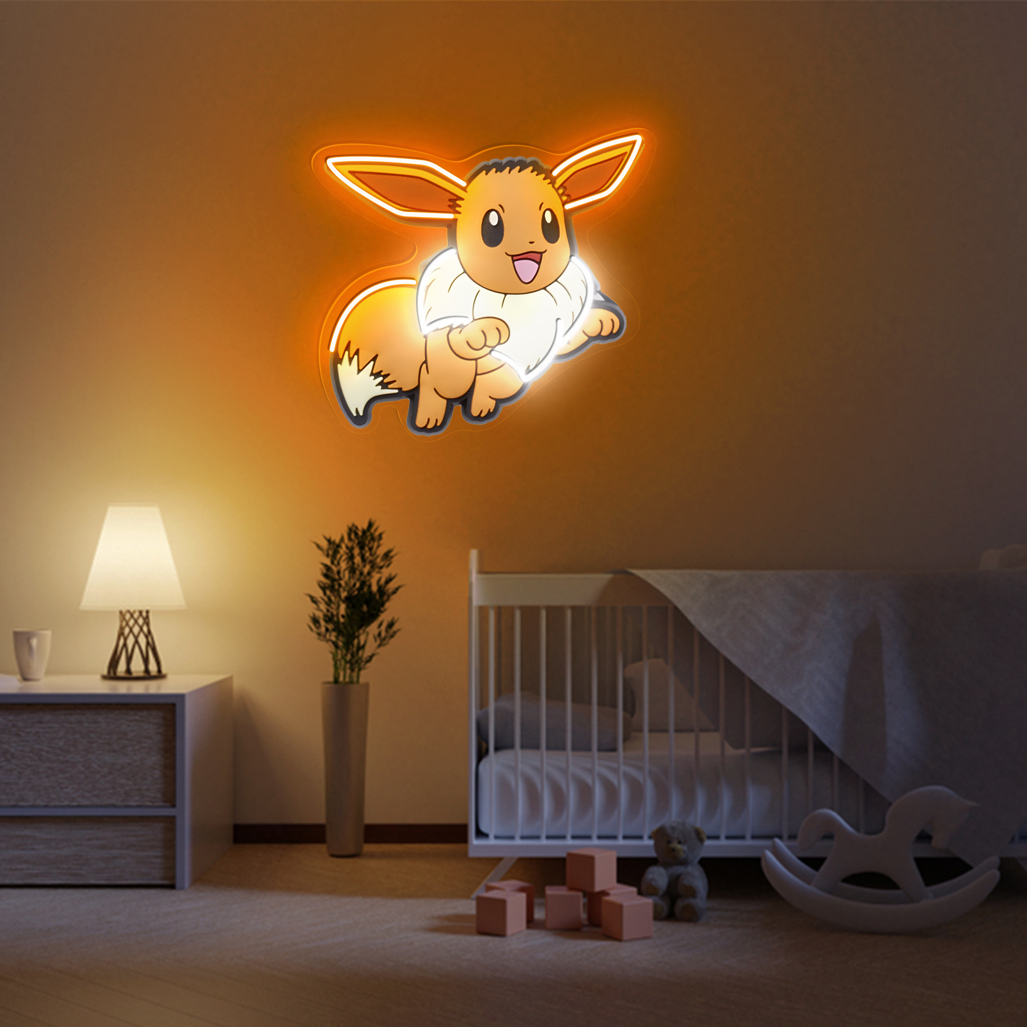 Eevee Pokemon UV Signs