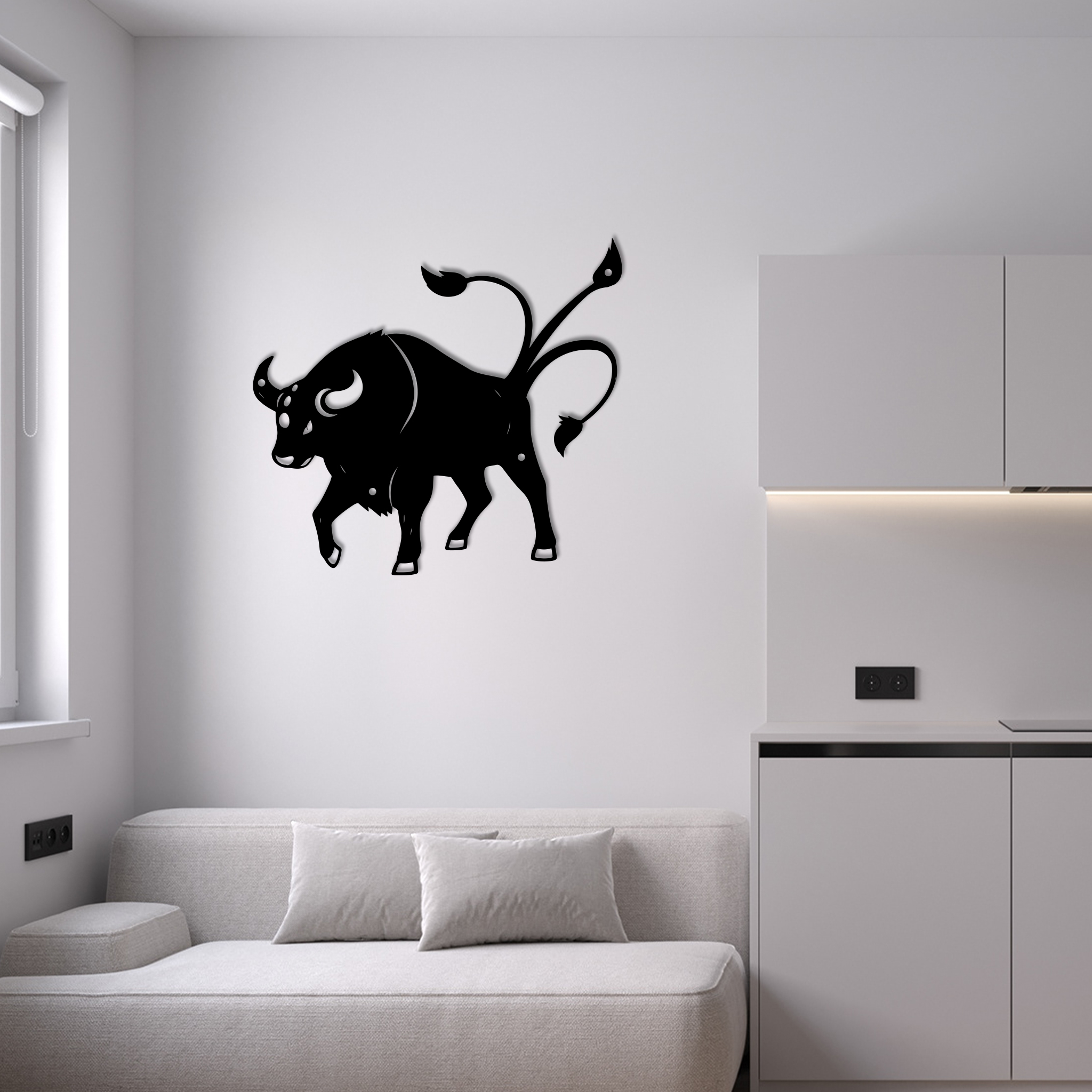 Pokemon Tauros Metal Sign