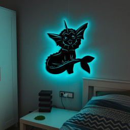 Vaporeon Pokemon Metal Signs