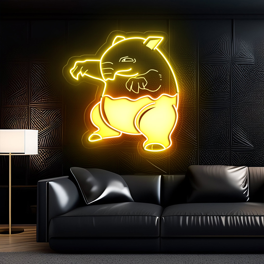 Pokemon Drowzee Laser Sign