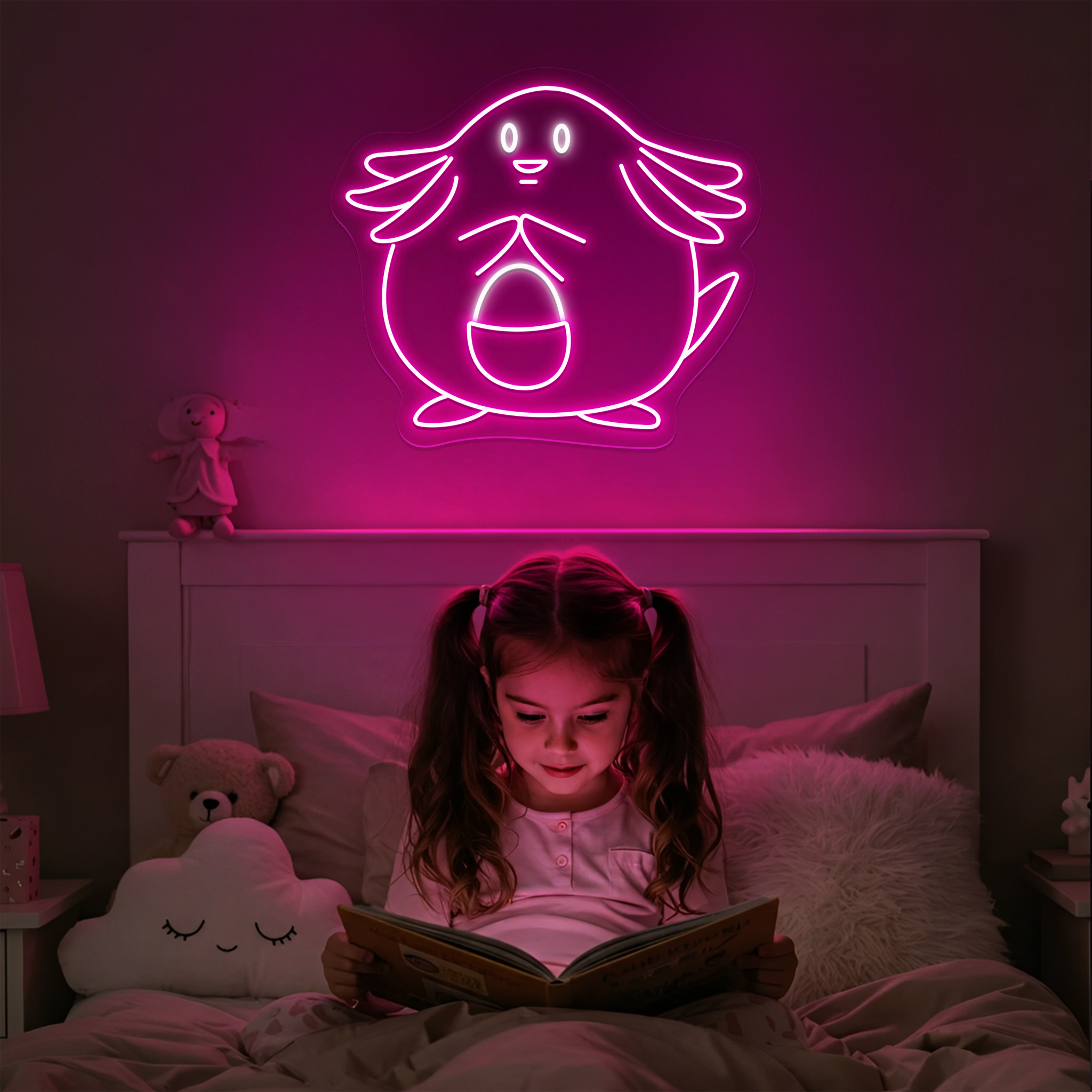 Pokemon Chansey Neon Sign