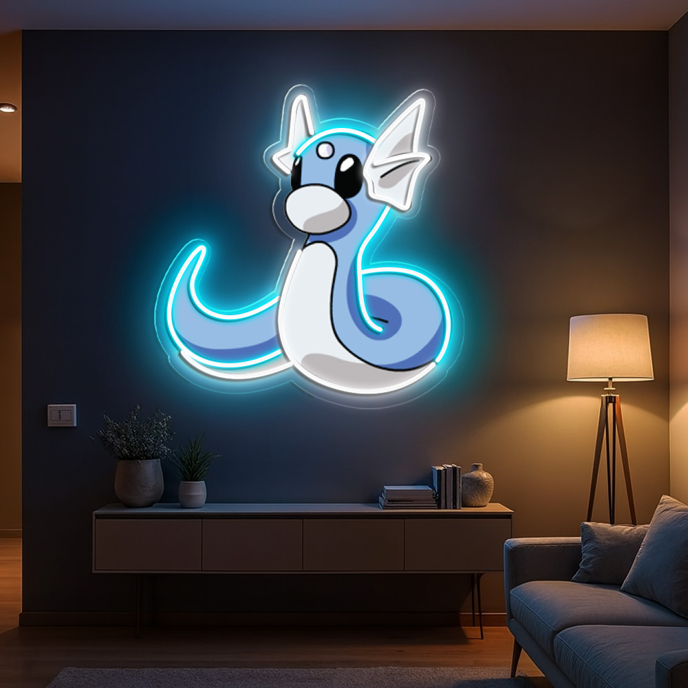Dratini Pokemon UV Sign