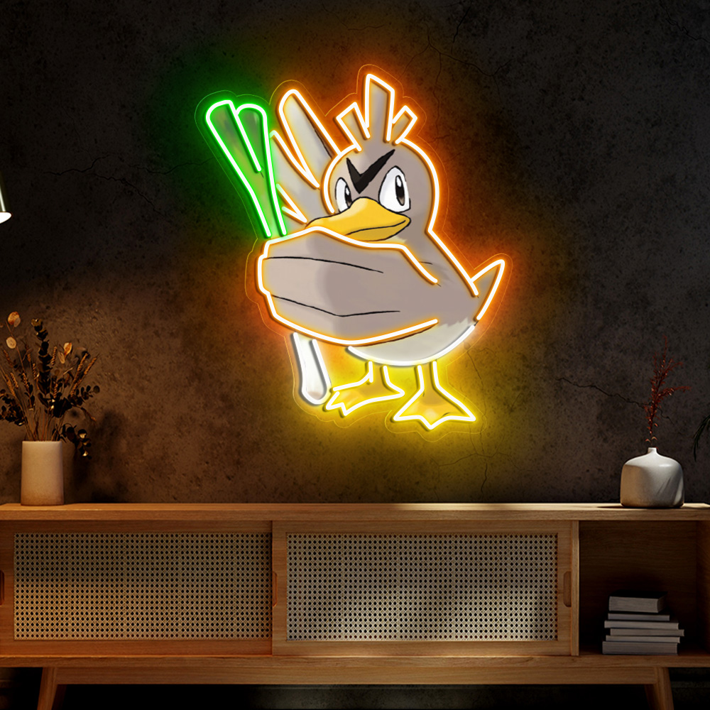 Farfetch'd Pokemon UV Signs