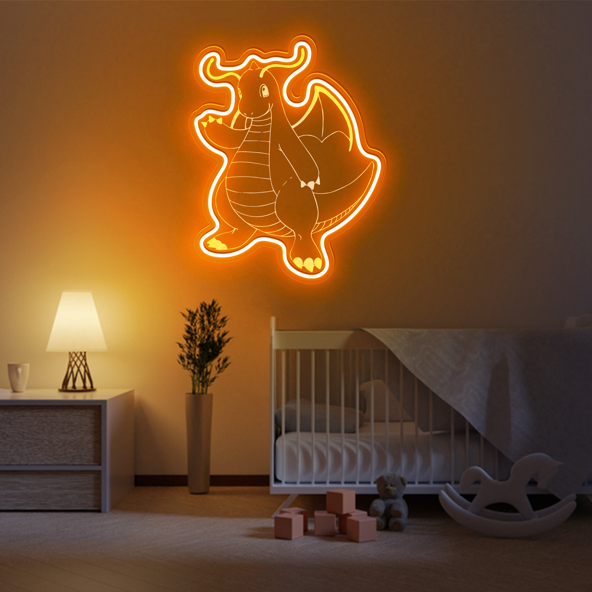 Dragonite Pokemon Laser Signs