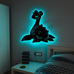 Pokemon Lapras Metal Sign