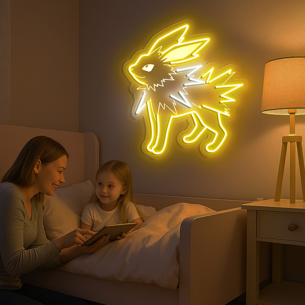 Jolteon Pokemon Laser Sign