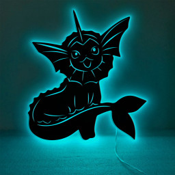 Vaporeon Pokemon Metal Signs
