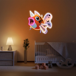 Pokemon Seaking UV Sign