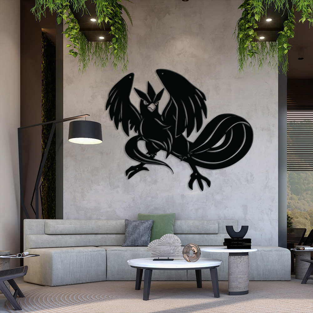 Articuno Pokemon Metal Sign