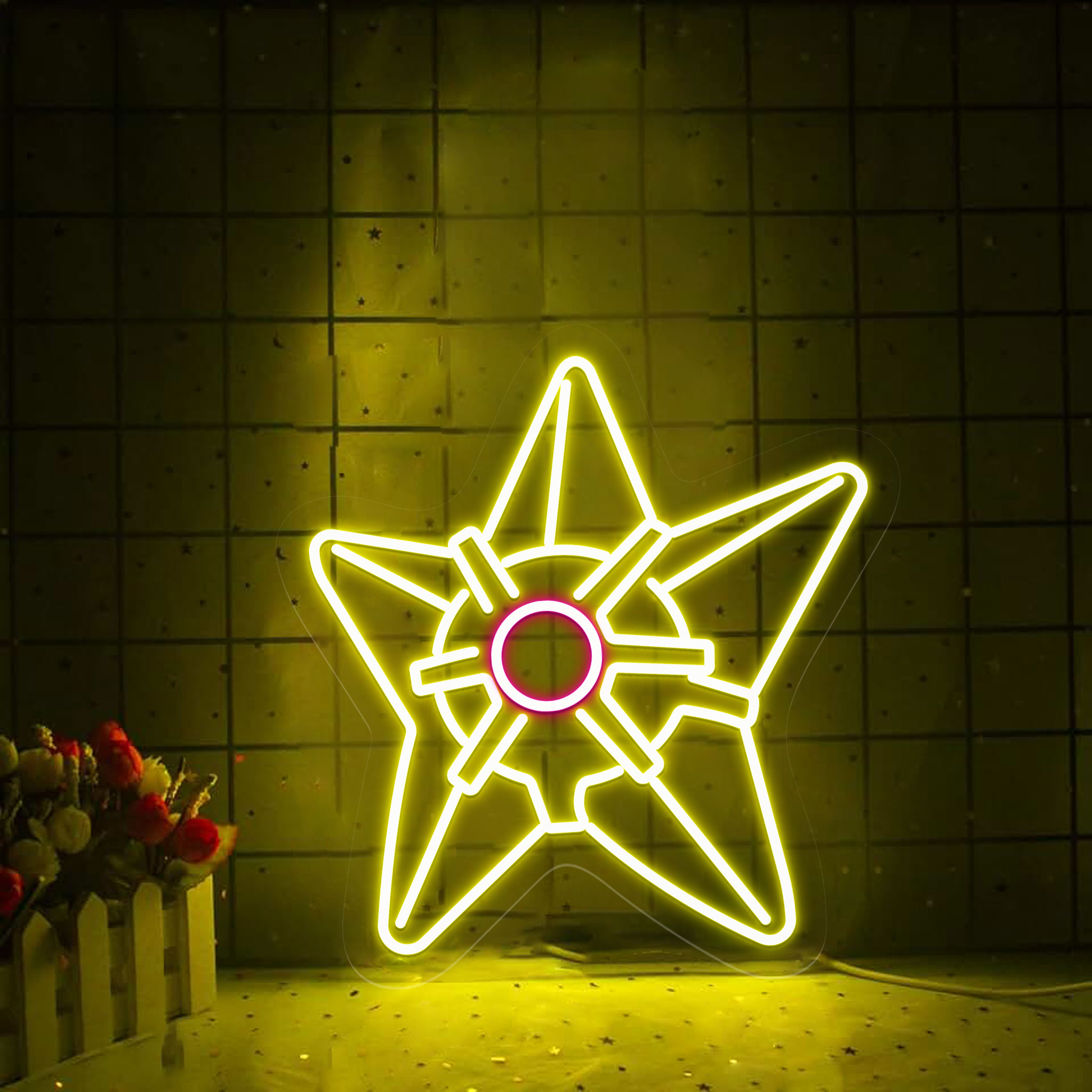 Pokemon Staryu Neon Sign